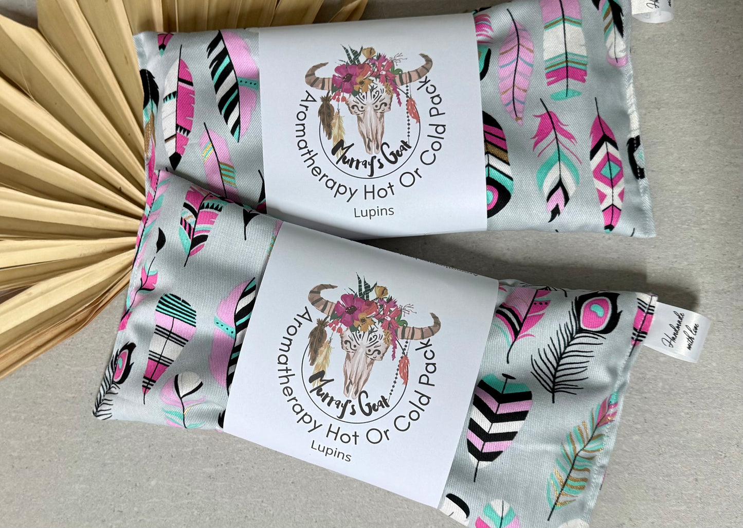 Pink Feathers- Custom - Heat Pack