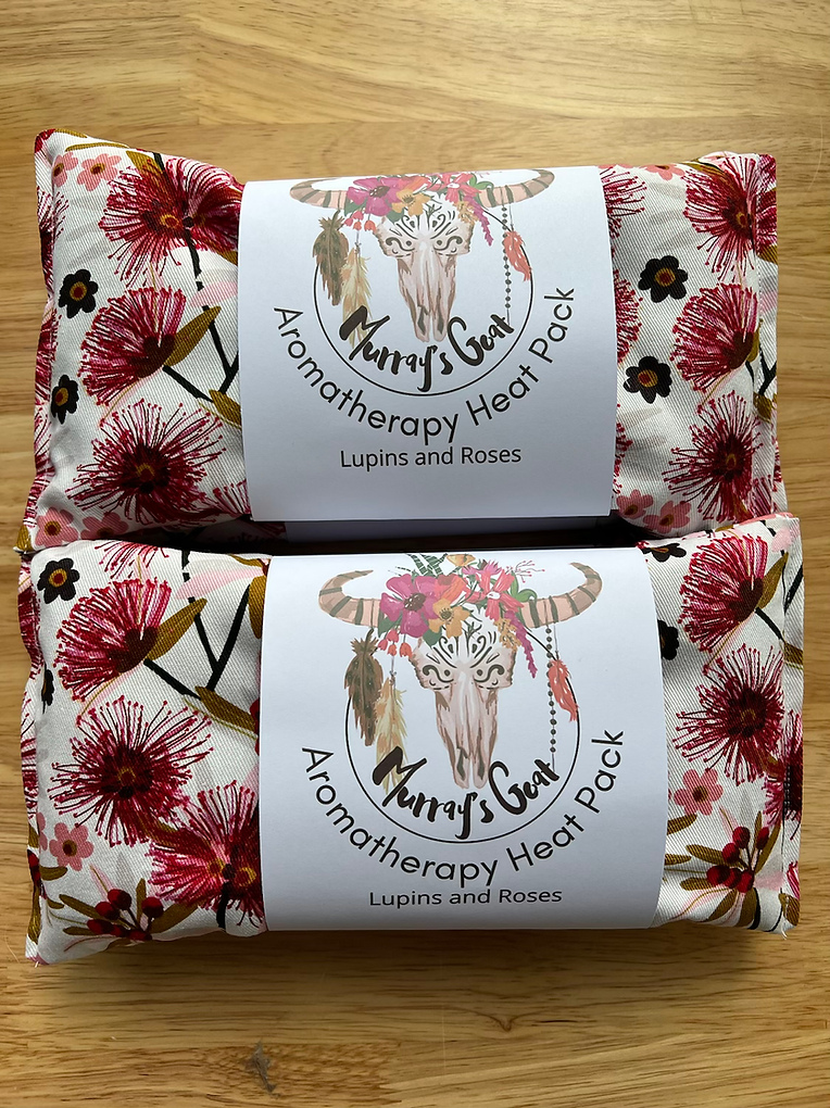 Red native blooms - Custom - heat pack