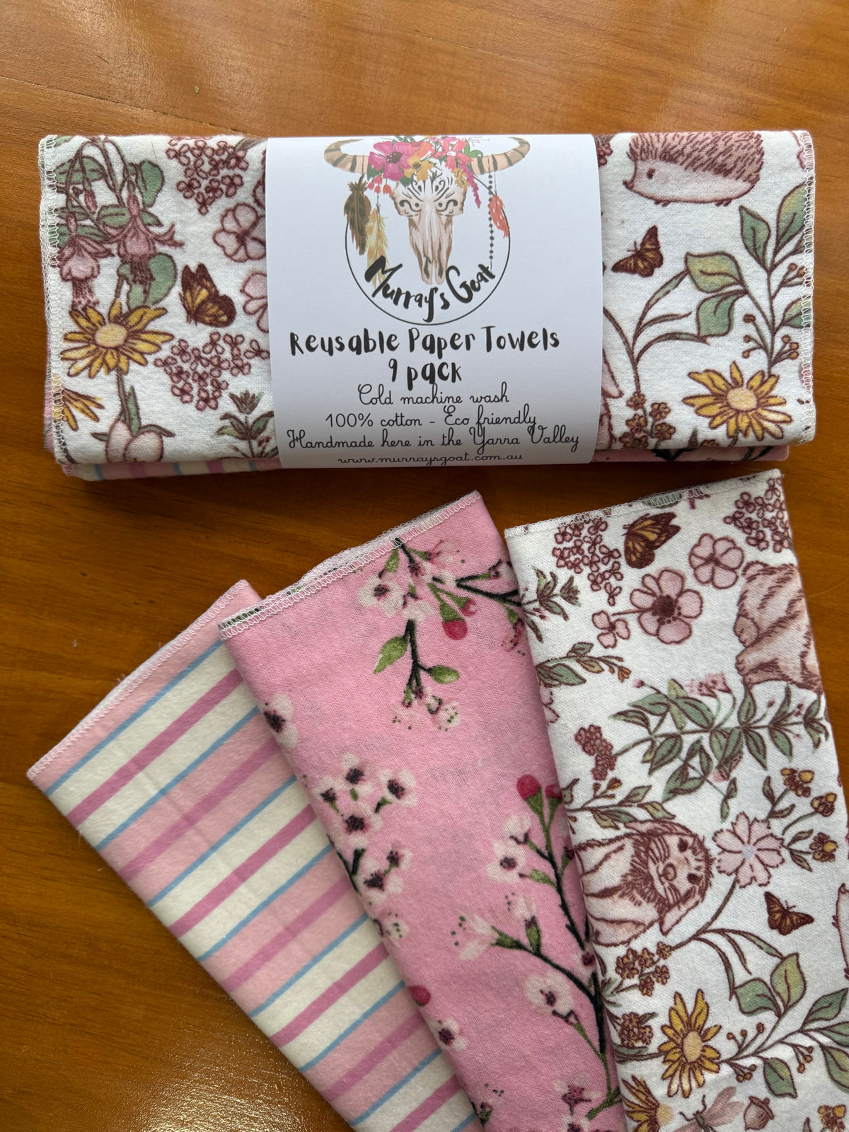 Reusable Paper Towels - 9 Pack
