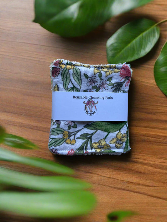 Reusable cleansing pads / makeup remover wipes