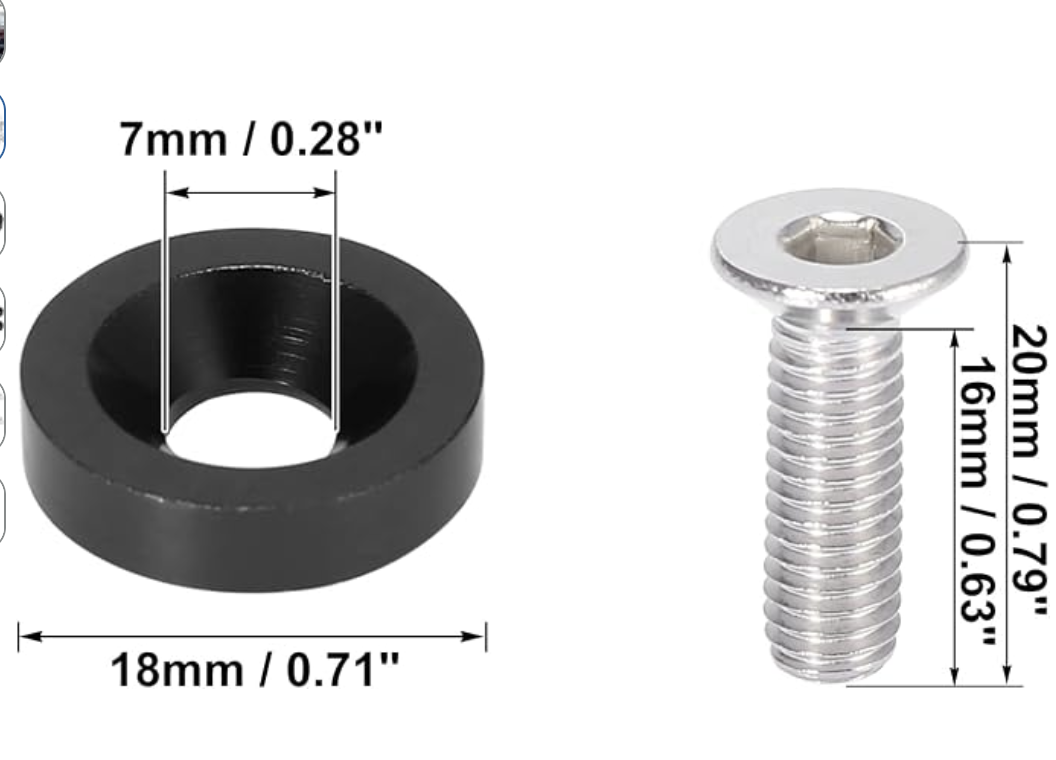 Screws & washers