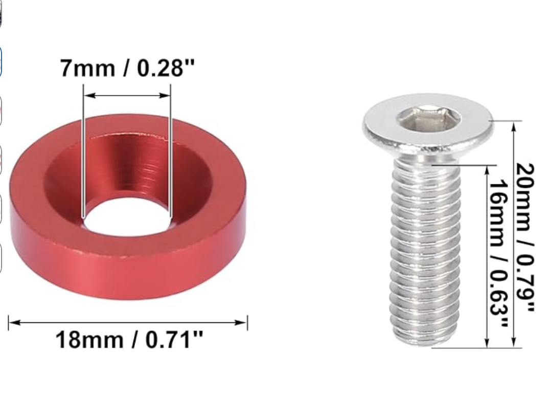 Screws & washers